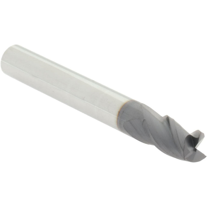 1/4" 3-Flute Solid Carbide Square End Mill - Accupro 14788414