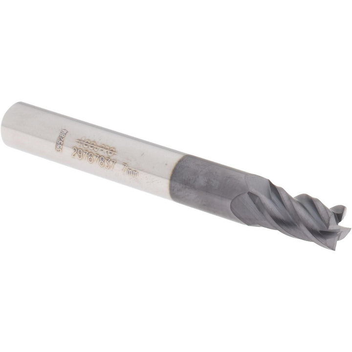 4-Flute Solid Carbide Square End Mill - Accupro 14788522