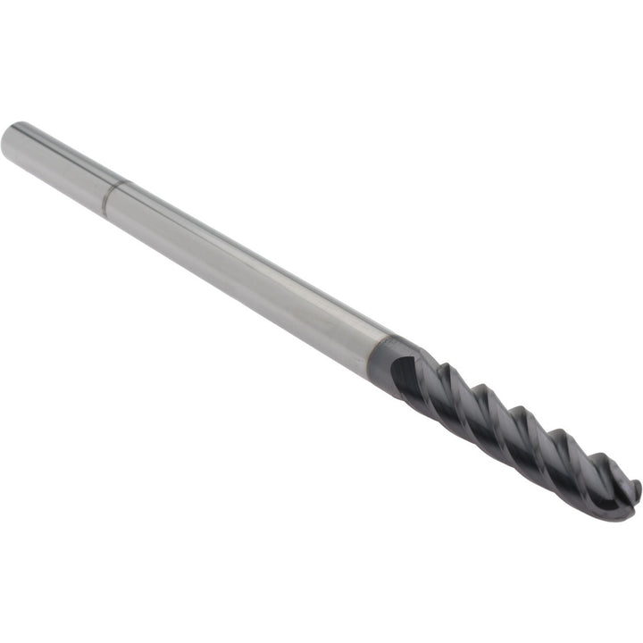 5/16" 4-Flute Solid Carbide Ball End Mill, AlTiN+ - Accupro 14788716
