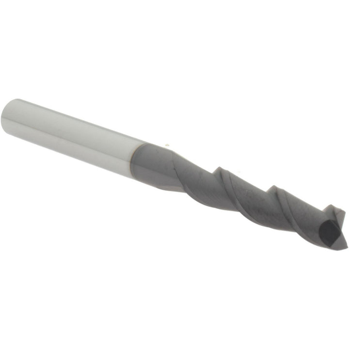1/4" 2-Flute Solid Carbide Square End Mill - Accupro 14788359