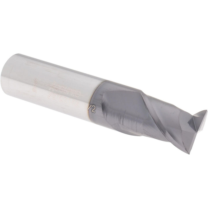 1/2" 2-Flute Solid Carbide Square End Mill - Accupro 14788355