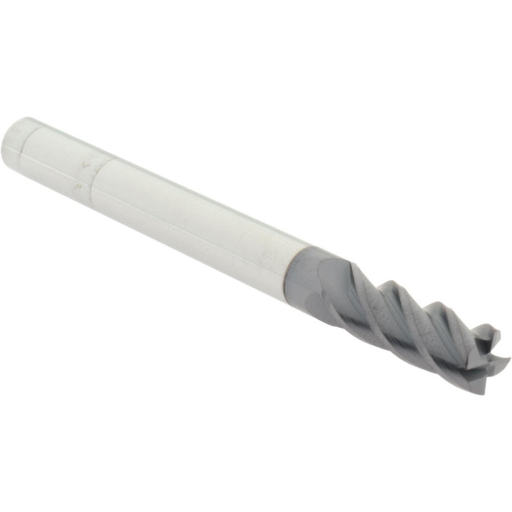 3/8" 4-Flute Solid Carbide Corner Radius & Corner Chamfer End Mill, AlTiN+ - Accupro 14788573