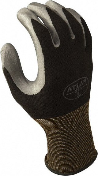 Black; Gray General Purpose Gloves - SHOWA 370BXXL-10