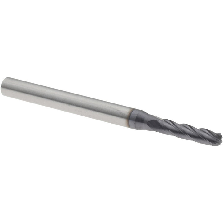 3/32" 4-Flute Solid Carbide Ball End Mill, TiAlN - Kennametal 5824504