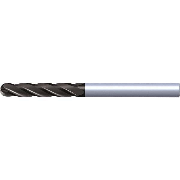 0.1575" 4-Flute Solid Carbide Ball End Mill, TiAlN - Kennametal 5824952