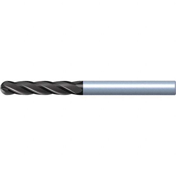 7/16" 4-Flute Solid Carbide Ball End Mill, TiAlN - Kennametal 5824534