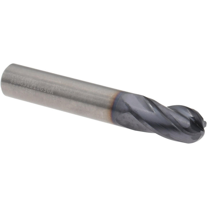 5/16" 4-Flute Solid Carbide Ball End Mill, TiAlN - Kennametal 5824525