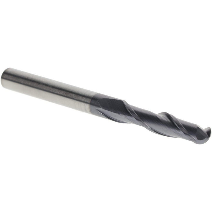 1/4" 2-Flute Solid Carbide Ball End Mill, TiAlN - Kennametal 5876750