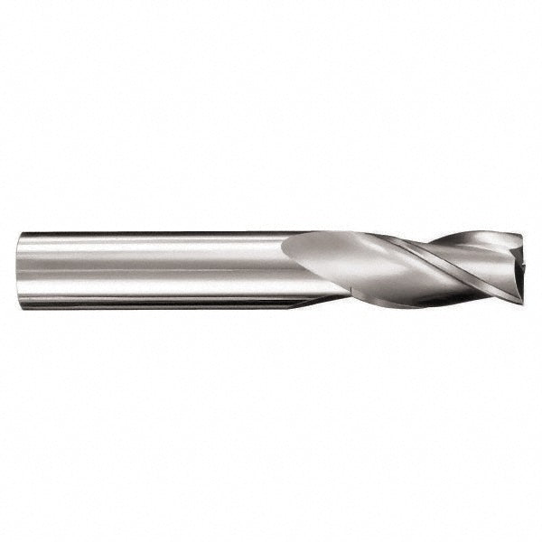 1/4" 6-Flute Solid Carbide Square End Mill, TiN - SGS 35106