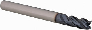 1/4" 4-Flute Solid Carbide Corner Radius End Mill, AlTiN - Iscar 5623080