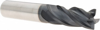 5/8" 4-Flute Solid Carbide Corner Radius End Mill, AlTiN - Iscar 5623093