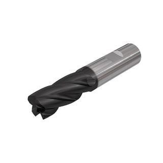 1/2" 4-Flute Solid Carbide Corner Radius End Mill, AlTiN - Iscar 5623091