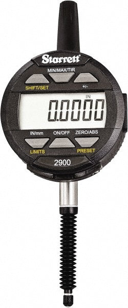 1.0000" Dial Indicator, 0.001000" accuracy - Starrett 09967