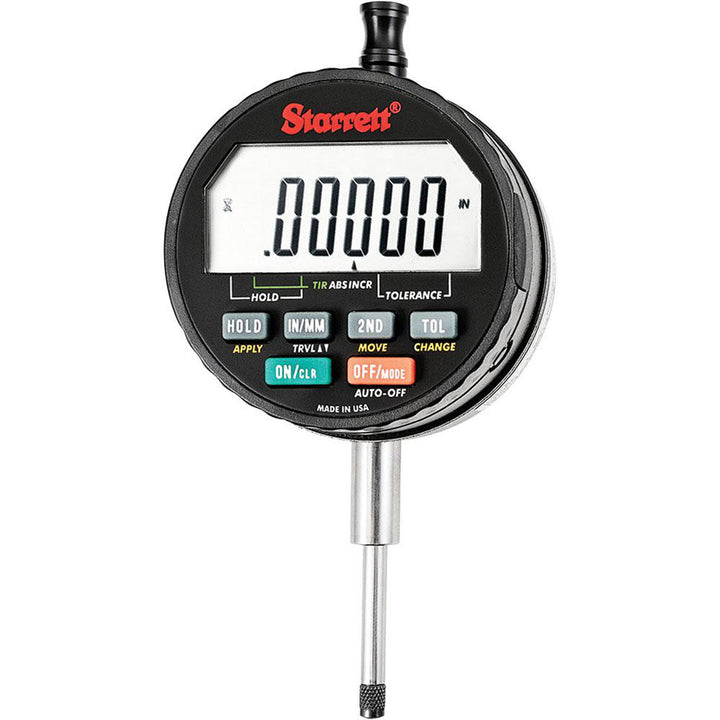 1.0000" Dial Indicator, 0.000100" accuracy - Starrett 49509
