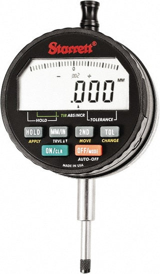 0.6000" Dial Indicator, 0.000100" accuracy - Starrett 49504