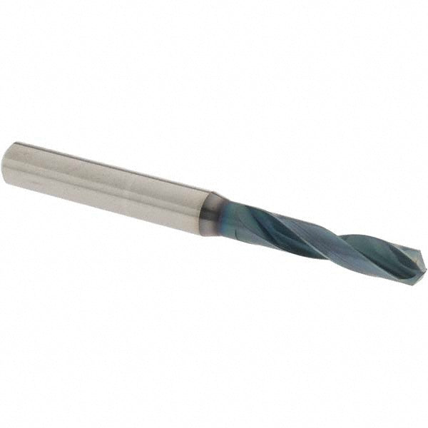 1/4" Solid Carbide Screw Machine Drill Bit, Coated, 140° point - OSG HP243-2500