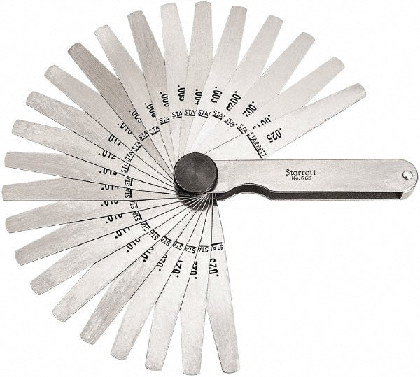 Feeler Gage - Starrett 66TS