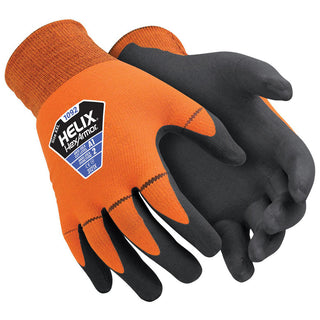 2X-Large Black; Orange Nylon Blend Cut & Puncture-Resistant Gloves - HexArmor. 1092-XXL (11)