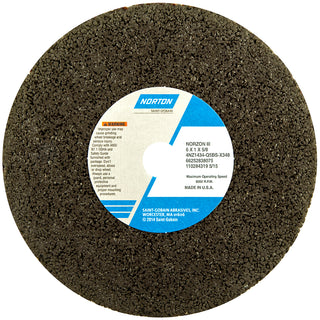 6" 14-Grit Zirconia Alumina Grinding & Cutoff Wheel - Norton 66252838075