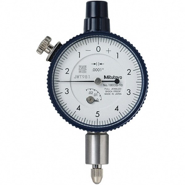 0.0250" Dial Indicator, 0.000100" grad - Mitutoyo 1803AB-10