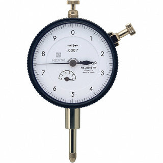 0.5000" Dial Indicator, 0.000100" grad - Mitutoyo 2358AB-10