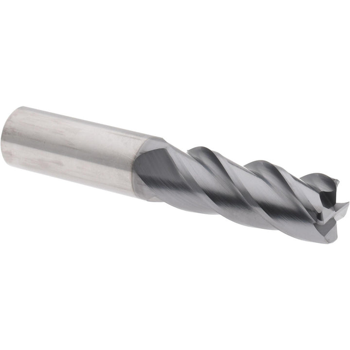 5/8" 4-Flute Solid Carbide Corner Radius End Mill, AlCrTiN - Accupro 310395