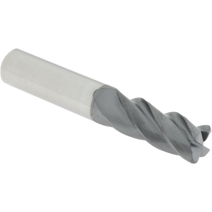 1/2" 4-Flute Solid Carbide Corner Radius End Mill, AlCrTiN - Accupro 310307