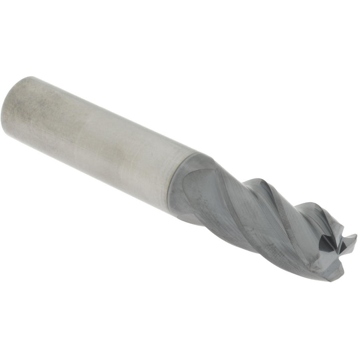 1/2" 4-Flute Solid Carbide Corner Radius End Mill, AlCrTiN - Accupro 310293