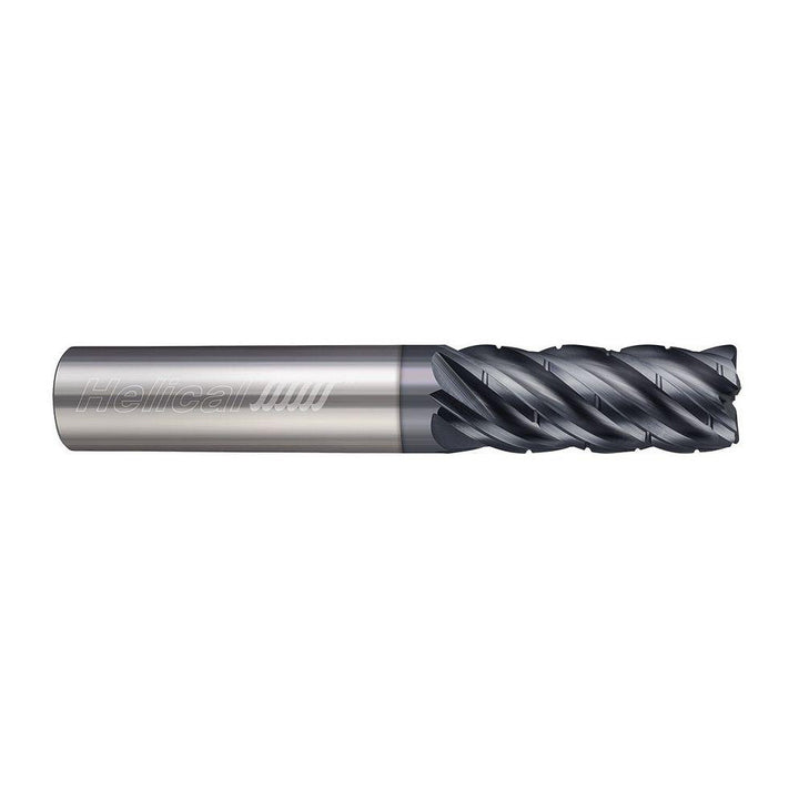 1/2" 5-Flute Solid Carbide Corner Radius End Mill, APLUS - Helical Solutions 59406