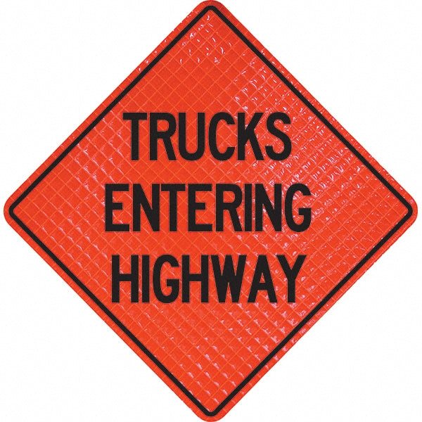 Trucks Entering Highway Sign - PRO-SAFE 07-800-3029-L