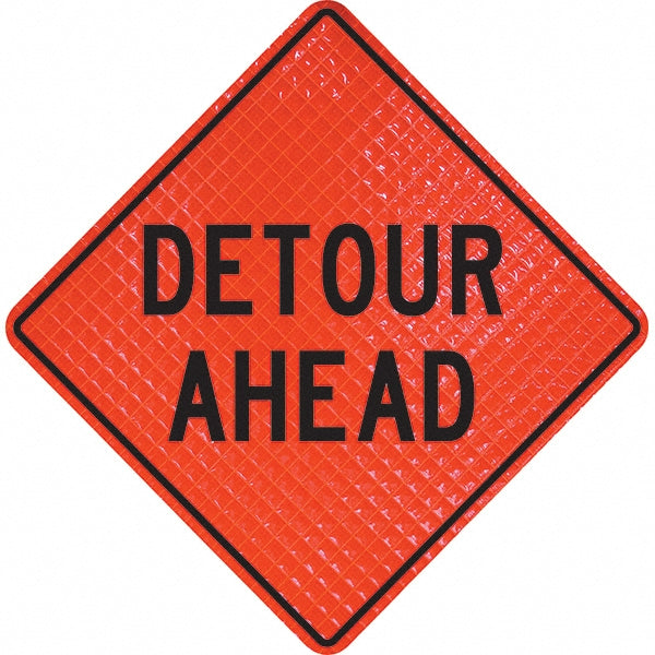 Detour Ahead Sign - PRO-SAFE 07-800-4031-L