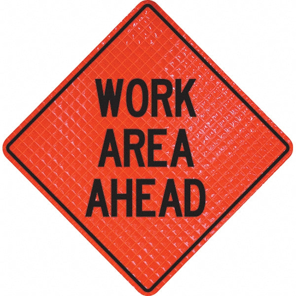 Work Area Ahead Sign - PRO-SAFE 07-800-3034-L