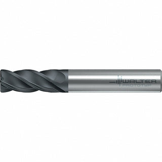 0.2360" 4-Flute Solid Carbide Corner Radius End Mill, TiAlN - Walter-Prototyp 6814323