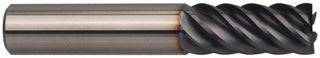 3/4" 6-Flute Solid Carbide Corner Radius & Corner Chamfer End Mill, FIREX - Guhring 9031150190500