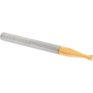 5/64" 2-Flute Solid Carbide Square End Mill, TiN - SGS 39309
