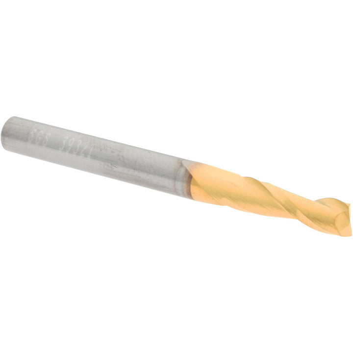 11/64" 2-Flute Solid Carbide Square End Mill, TiN - SGS 39321