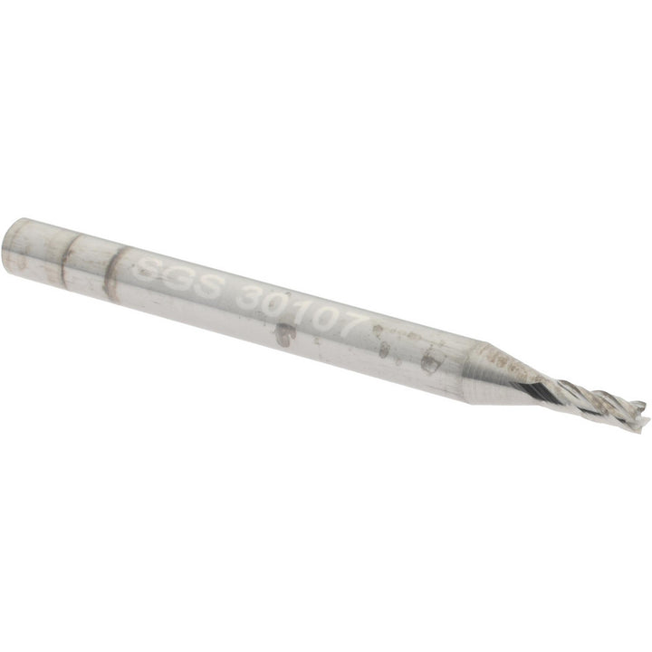 1/16" 4-Flute Solid Carbide Square End Mill - SGS 30107