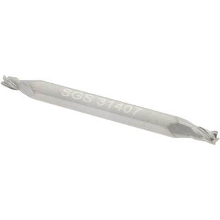 5/64" 4-Flute Solid Carbide Square End Mill - SGS 31407