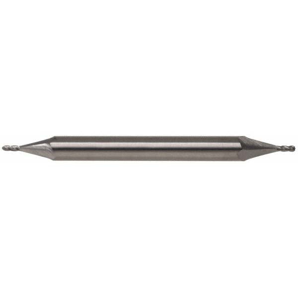 13/64" 4-Flute Solid Carbide Ball End Mill, TiN - SGS 31464
