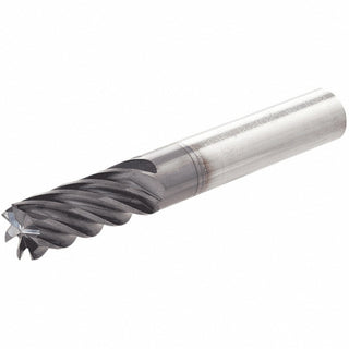 0.3150" 7-Flute Solid Carbide Corner Radius End Mill, TiAlN - Iscar 5623375