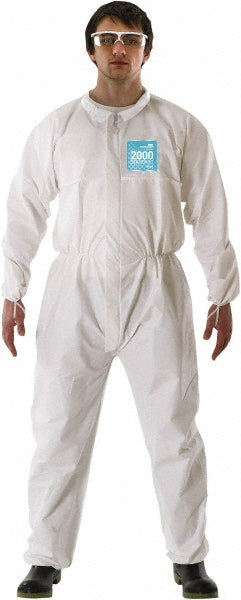 Small White; White Chemical-Resistant; General Purpose Protective Garment - Ansell WH20-B92-103-02
