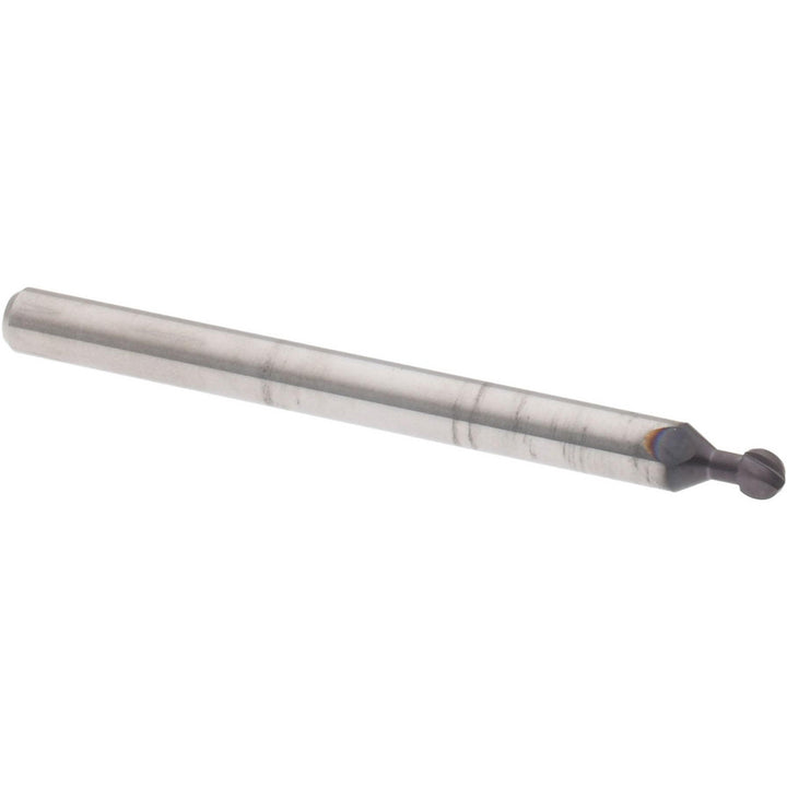 3/32" 2-Flute Solid Carbide Undercutting End Mill, AlTiCrN - Accupro 32309577