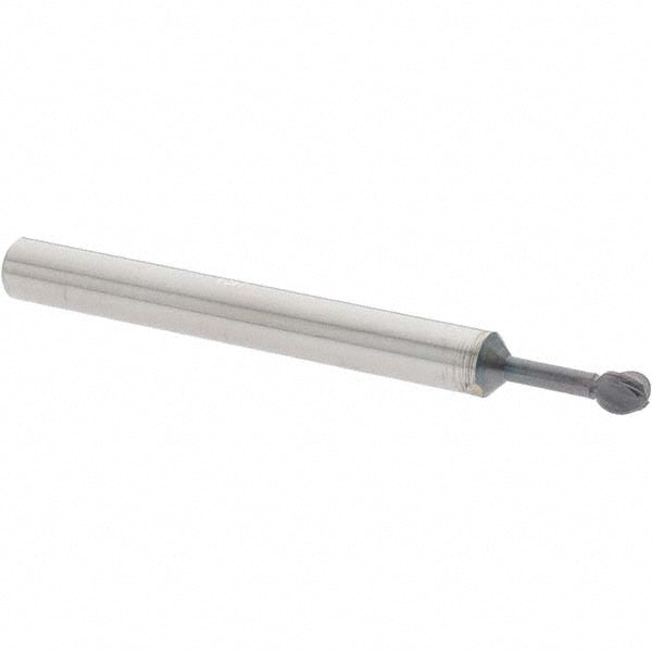 5/32" 4-Flute Solid Carbide Undercutting End Mill, AlTiCrN - Accupro 32497851