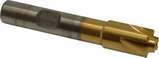 7/16" 4-Flute High Speed Steel Corner Rounding End Mill, TiN - Keo 932-000-044
