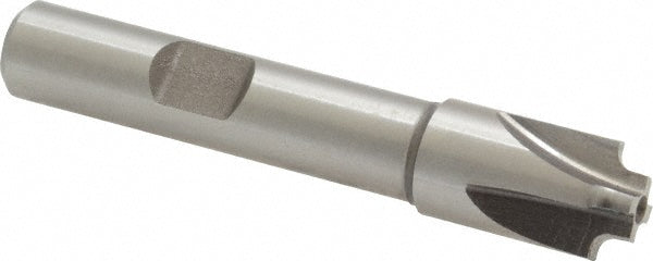 7/16" 4-Flute High Speed Steel Corner Rounding End Mill - Keo 932-000-045