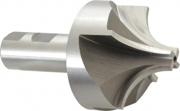 2-3/4" 4-Flute High Speed Steel Corner Rounding End Mill - Keo 932-000-125