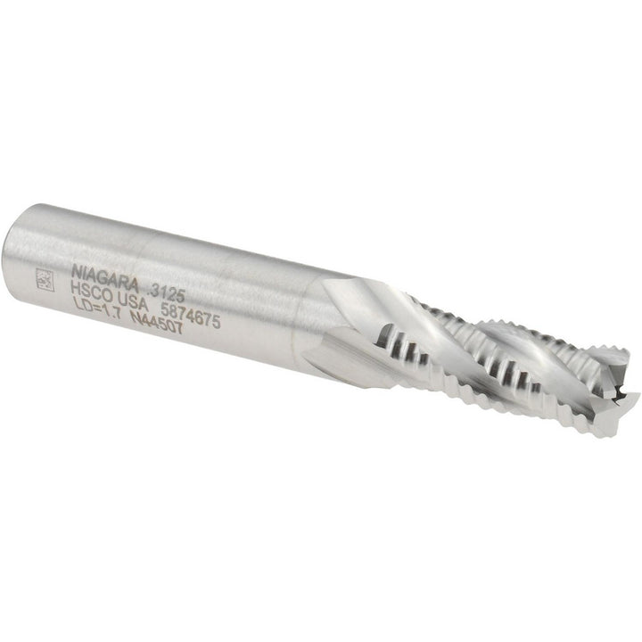 0.3125" 4-Flute Cobalt Roughing End Mill - Seco 17010363