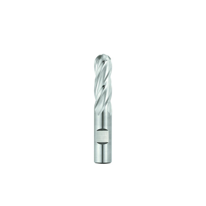 3/8" 4-Flute Cobalt Ball End Mill, TiCN - Seco 17012954