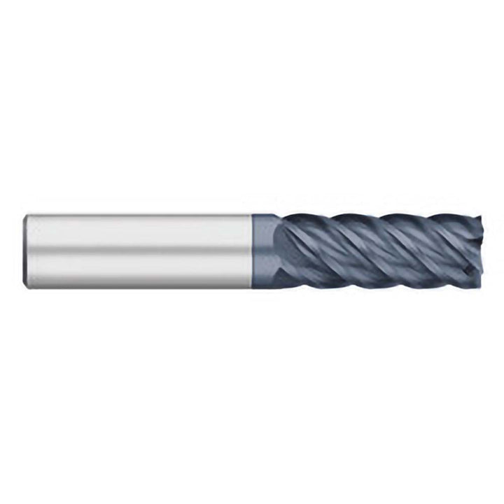 1/4" 5-Flute Solid Carbide Square End Mill, AlTiN - Titan USA TC61916