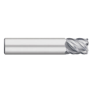 3/4" 5-Flute Solid Carbide Corner Radius End Mill - Titan USA TC61642